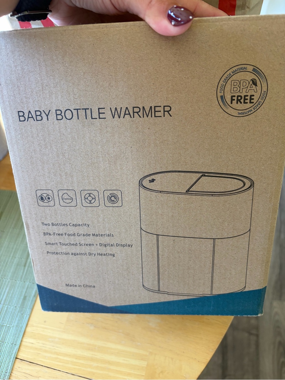 Baby Bottle Warmer - BPA-Free